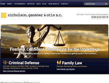 Tablet Screenshot of nglawyers.com
